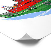 Grote Meren sleuren Amerika geschiedenis Poster (Hoek)