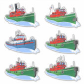 Grote Meren sleuren Amerika geschiedenis Sticker (Voorkant)