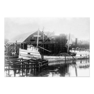 Grote Meren staafmachine George C. Markham Foto Afdruk