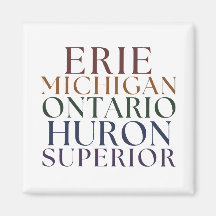 Grote Meren Staat magneetvoorraad Stuffer