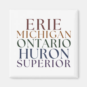 Grote Meren Staat magneetvoorraad Stuffer Magneet