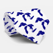 Grote meren stropdas (Opgerold)