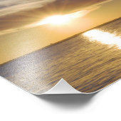 GROTE MEREN SUNSET. FOTO FOTO AFDRUK (Hoek)