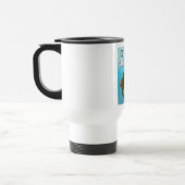 Grote Meren vissen vintage reisposter Reisbeker (Links)