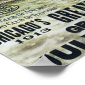 Grote meren vliegende boot cruise poster (Hoek)