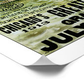 Grote meren vliegende boot poster (Hoek)