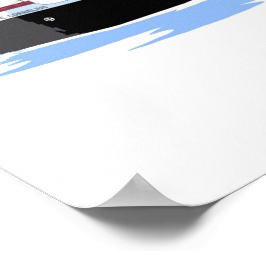 Grote Meren, vrachtschip Adam E. Cornelius (ASC) Poster (Hoek)