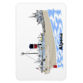 Grote Meren, vrachtschip Alpena Magneet (Verticaal)