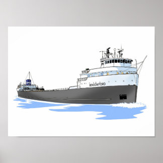 Grote Meren, vrachtschip Benson Ford (2) Poster