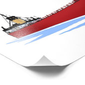 Grote meren, vrachtschip Daniel J. Morrell Foto Afdruk (Hoek)