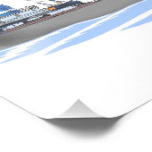 Grote meren, vrachtschip Ernest R. Breech Rouge St Foto Afdruk (Hoek)