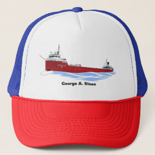 Grote meren, vrachtschip George A. Sleuvendek Trucker Pet