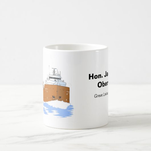 Grote meren vrachtschip Hon. James L. Oberstar Koffiemok (Center)