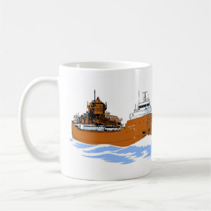 Grote meren vrachtschip Hon. James L. Oberstar Koffiemok