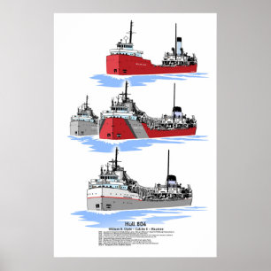 Grote Meren, vrachtschip Hull 804 Poster