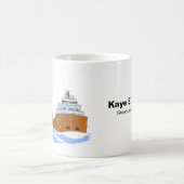 Grote Meren, vrachtschip Kaye E. Barker Koffiemok (Center)