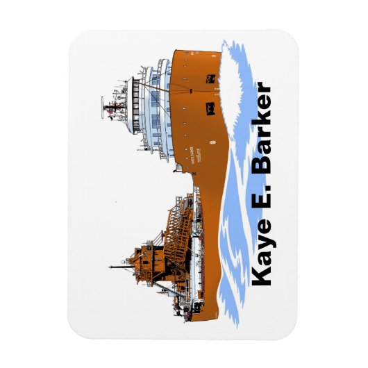 Grote Meren, vrachtschip Kaye E. Barker Magneet (Verticaal)