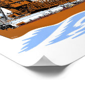 Grote Meren, vrachtschip Kaye E. Barker Poster (Hoek)