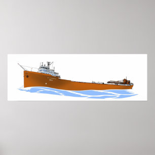 Grote Meren, vrachtschip Lee A. Tregurtha Poster
