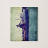 Grote Meren, vrachtschip Legpuzzel (Verticaal)