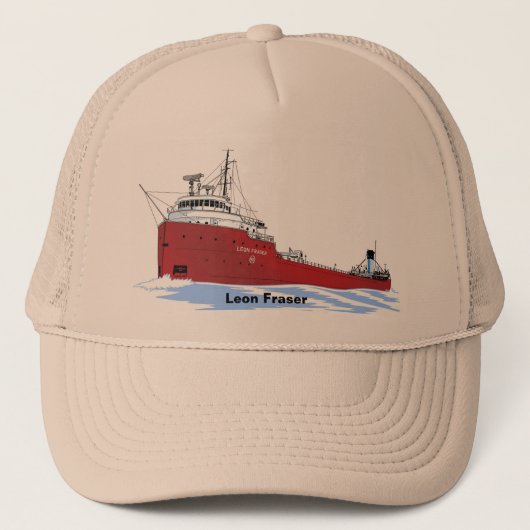 Grote meren, vrachtschip Leon Fraser Trucker Pet (Voorkant)