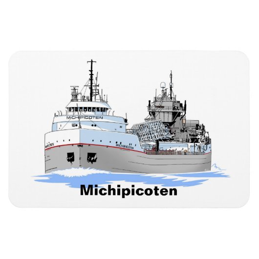 Grote Meren, vrachtschip Michipicoten Magneet (Horizontaal)