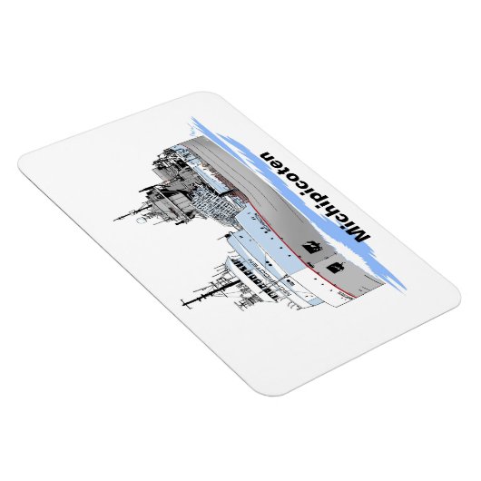 Grote Meren, vrachtschip Michipicoten Magneet (Rechterzijde)