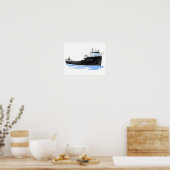 Grote Meren, vrachtschip Richard M. Marshall Poster (Keuken)