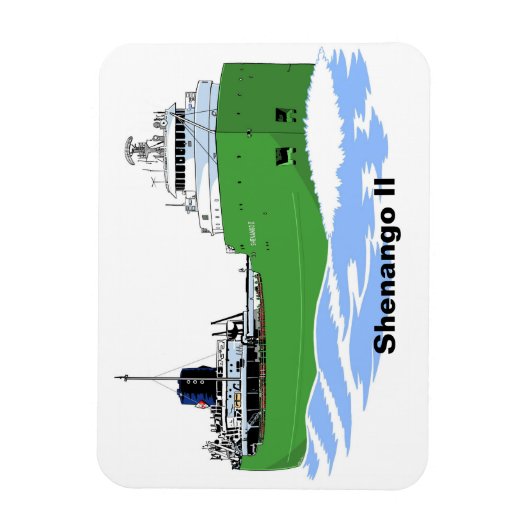 Grote Meren, vrachtschip Shenango II Magneet (Verticaal)
