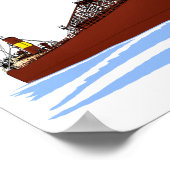 Grote meren, vrachtschip Sylvania s/u Columbia Poster (Hoek)