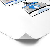 Grote meren, vrachtschip Wilfred Sykes Poster (Hoek)