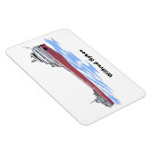 Grote meren, vrachtschip Wilfred Sykes, recht dek Magneet (Rechterzijde)