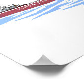 Grote meren, vrachtschip Wilfred Sykes, recht dek Poster (Hoek)