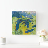 Grote Meren wandklok (Huis)