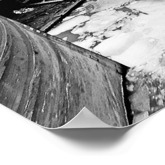 Grote Merentechniek werkt Poster (Hoek)