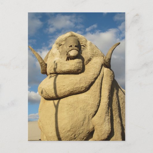 grote merino hoog briefkaart (Voorkant)