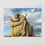 grote merino - ram briefkaart (Voorkant)