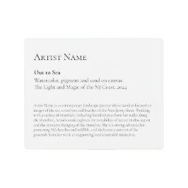 Grote metalen kunstgalerie Kunst Tentoonstelling P