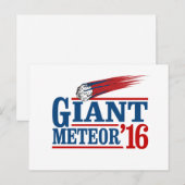 Grote Meteoor 2016 Briefkaart (Voorkant / Achterkant)
