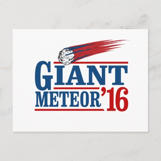 Grote Meteoor 2016 Briefkaart (Voorkant)