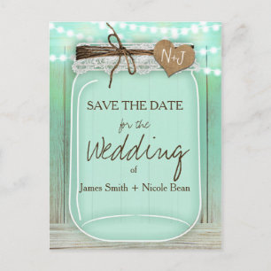 Grote Metselwerk Pot Munt + Lichten Rustieke Bewaa Aankondigingskaart