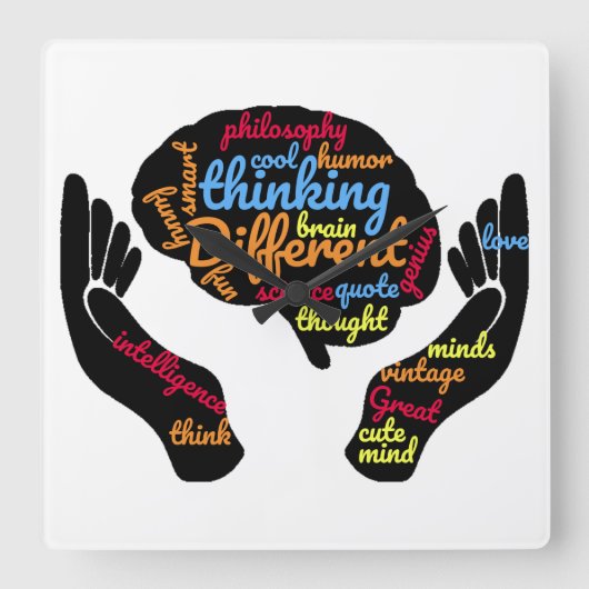 Grote minden denken aan een andere wandklok (Voorkant)