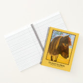 Grote mini-paarden notitieboek (Binnen)