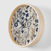 Grote moderne Nave Blue Wildflower (Hoek)