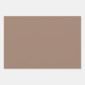 Grote moderne Paarse aubergine bloem Inpakpapier Vel (Voorkant 3)