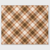 Grote moderne speldenband, bruin, beige, koper en  cadeaupapier (Vlak)