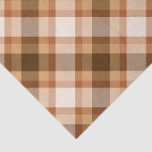 Grote moderne speldenband, bruin, beige, koper en tissuepapier (Detail)