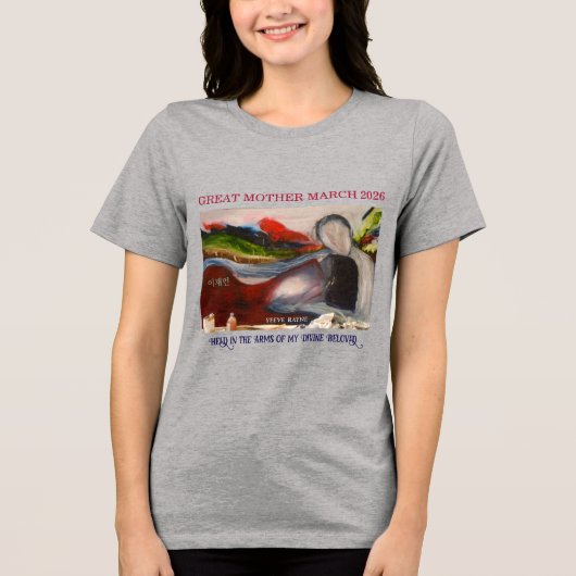 GROTE MOEDER MARCH "Omarm" T-Shirt (Voorkant)
