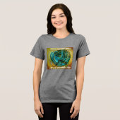 GROTE MOEDER MARCH "Onstuitbaar" T-Shirt Tri-Blend (Voorkant volledig)