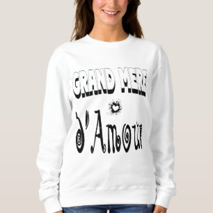 Grote moeder van Amour Coeur Mamie Trui